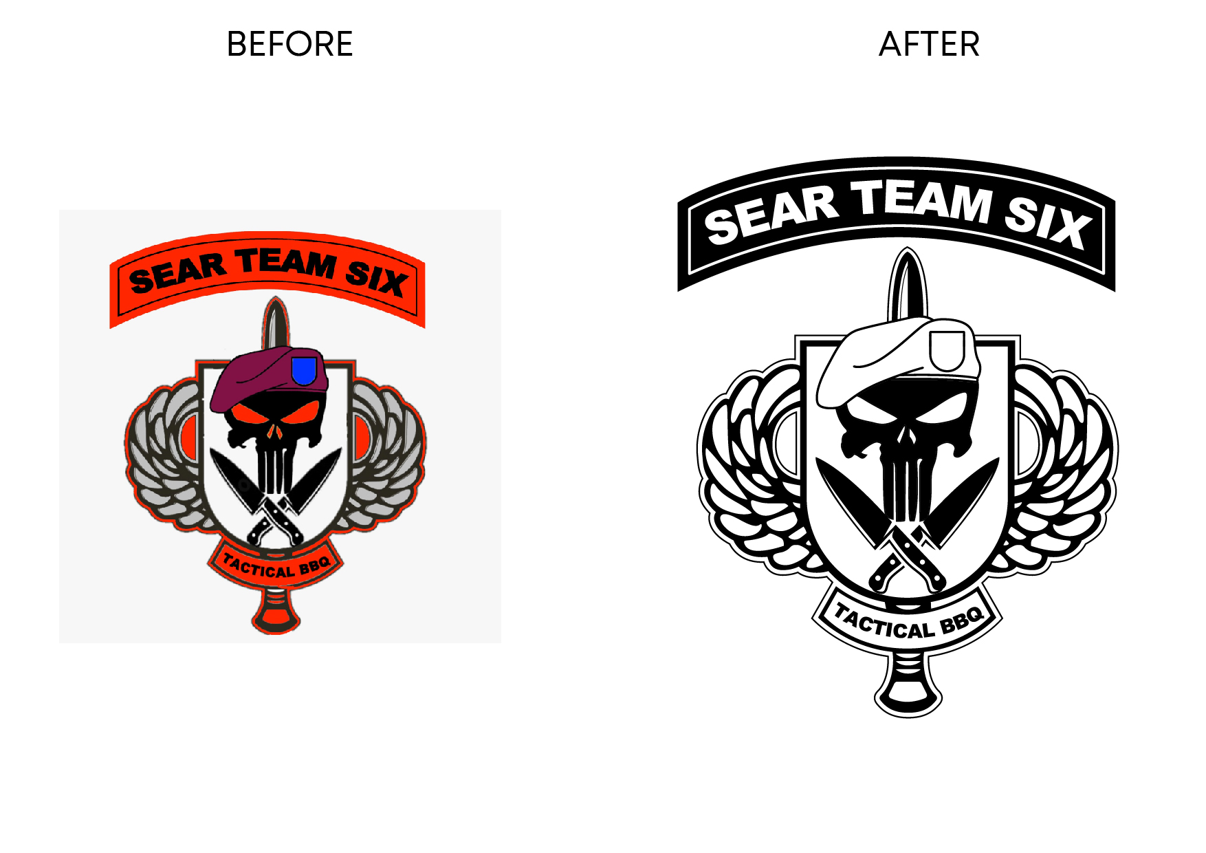 Sear Team Six vector art 700